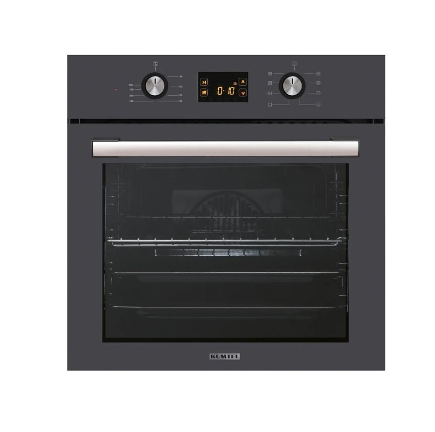 Kumtel Digital Antrasit (Gri) Ankastre Fırın 8 Prog. B66 - SF2 (DDT)